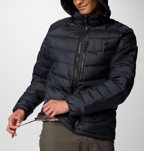 Veste d'hiver pour homme en duvet imperméable de grande taille, fabriquée au Pakistan, avec capuche, vente en gros - Product Image 5