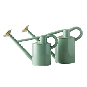 Decorative Best Selling Garden Decoration High Quality Watering Cane Light Green <b>Colour</b> <b>Set</b> of 2 - Product Image 1