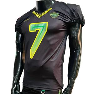 Fútbol americano Jersey fan Jersey padre sublimación aparejos sarga bordado más tamaño soporte personalizado fábrica Pakistán hecho - Product Image 1