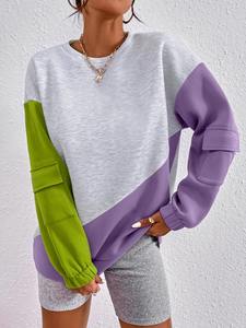 Sudadera de mujer de alta calidad, ropa informal cómoda y elegante, sudaderas de lana de algodón - Product Image 5