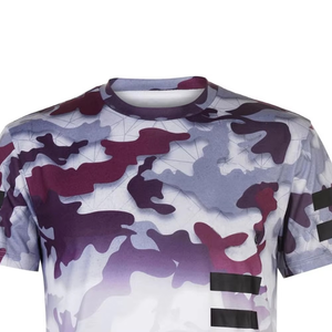 T-shirts de sport de haute qualité pour hommes, impression par sublimation, 100% polyester, dernières tendances en matière d'impression par sublimation - Product Image 4