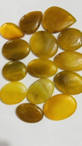 <span class=keywords><strong>2025</strong></span> <span class=keywords><strong>New</strong></span> Arrival Vàng Onyx Agate Mặt dây chuyền bông tai đẹp đá quý tự nhiên của hỗn hợp hình dạng Hot Bán Loose Agate Chất liệu đá - Product Image 2