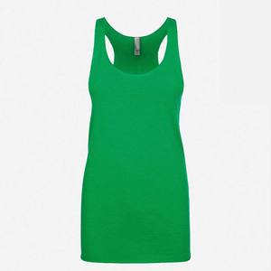Débardeur pour femme Next Level, en tissu tri-mélange, dos nageur, 6733 - Vert décontracté - Taille L - Product Image 1