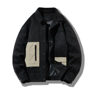 เสื้อแจ็กเก็ตกระดุมแถวเดียวระบายอากาศได้ดีสำหรับทุกเพศน้ำหนักเบาดีไซน์โลโก้ออกแบบได้ตามต้องการ - Product Image 1