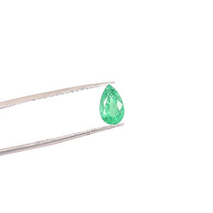 4 piezas de esmeralda de Zambia Natural de 6x4mm a 9x5mm piedras preciosas sueltas 5,10 CTS forma mixta lote piedra esmeralda de pera Ovalada para la fabricación de joyas - Product Image 4