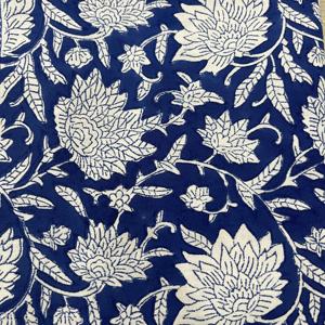 Mantel Redondo de Algodón con Estampado de Bloque Floral Indio, Cubierta de Mesa para Fiesta, Boda, Decoración del Hogar, Evento, Granja - Product Image 3