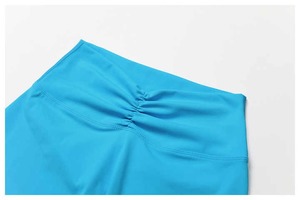 Butt Shorts Lady Quick Dry Gym Pantalones deportivos Lady Color sólido Pantalones cortos al aire libre Mujeres Cintura alta Scrunch - Product Image 6