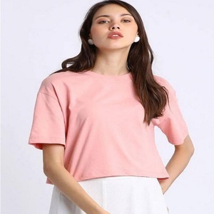 เสื้อยืดเอวลอยสำหรับผู้หญิง - Product Image 5
