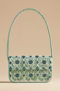 Bolso Ligero Hecho a Mano con Cuentas de Colores Bordadas y Correa Ajustable para Navidad/Fiestas - Product Image 2