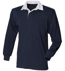 Maillot Rugby Décontracté Personnalisable 100% Coton pour Homme Respirant avec Col Montant Réversible et Manches Courtes Complètes Couleurs Personnalisées - Product Image 4