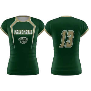 Uniforme de Voleibol Personalizado de Último Diseño, Jersey de Manga Corta, Transpirable, de Secado Rápido, 100% Poliéster, Unisex, para Todas las Temporadas, Marca OEM - Product Image 3