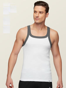 Chaleco deportivo de poliéster de secado rápido personalizado para hombre, mangas sin mangas de malla transpirable, ropa deportiva de gimnasio de verano, camiseta de talla grande - Product Image 6