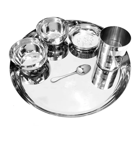 Juego de cena de acero inoxidable de 6 piezas de alta calidad, artículo de decoración de mesa al por mayor, juegos de vajilla - Product Image 1