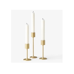 Table Decorative Ornaments Three-Dimensional Creativity Metal Crafts Geometry candle holder round Wrought Iron <b>Candlestick</b> - Product Image 2