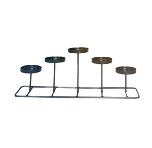 Metal <b>Tealight</b> <b>Candle</b> Stand 6 Arms design Custom Conner Design <b>Tealight</b> <b>Candle</b> Holder Top Selling - Product Image 1