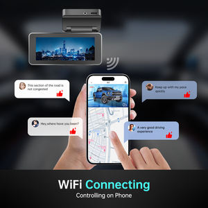 Caméra embarquée GPS 4K de haute qualité <span class=keywords><strong>Koogle</strong></span>, caméras de voiture avant et arrière 4K, boîte noire avec Wifi 5G et fonctions d'enregistrement vidéo - Product Image 4