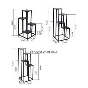 Soporte Harlow hecho con metal de la mejor calidad con recubrimiento en polvo de color negro con tamaño y logotipo personalizados disponibles del fabricante de la India - Product Image 1