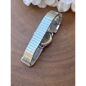 Montre de luxe Zuni réglable en argent sterling incrusté, mouvement à quartz, cadran analogique, phase de lune, réserve de marche, cristal céramique de haute qualité - Product Image 5