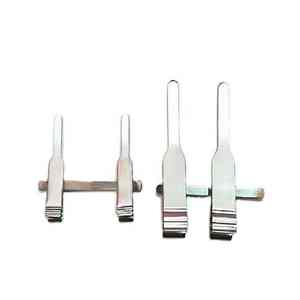 Pinzas Quirúrgicas Manuales Caronia de Acero Inoxidable, Microvasculares, Dobles, Aproximadoras, Nuevas Pinzas Vasculares Micro Acland, Certificadas por la CE - Product Image 5