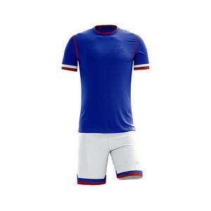 Uniforme de fútbol para adultos de diseño clásico más vendido, impresión por sublimación de poliéster, nombre de equipo personalizado, nuevo conjunto ligero de fábrica - Product Image 1