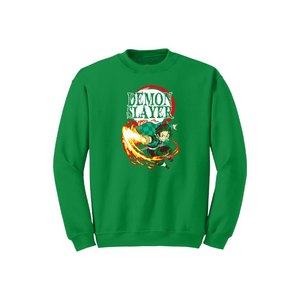 Collection Anime 100% Sweat-shirt en coton avec imprimé poitrine Design et couleur personnalisables pour Winter-280gsm + - Product Image 1