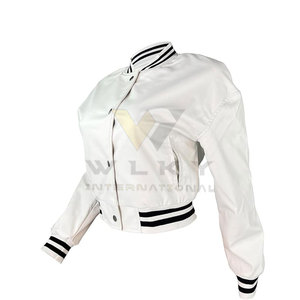 แจ็กเก็ตตัวอักษรสำหรับผู้หญิงแห้งเร็วแจ็คเก็ตตัวอักษรย้อมสีล้วนสำหรับผู้หญิงสวมใส่สบาย - Product Image 1