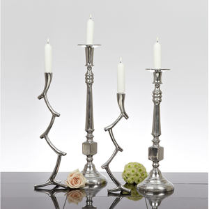 Portavelas con acabado antiguo de latón, soporte de mesa de Metal decorativo, nuevo estilo, soporte de vela hecho a mano de alta calidad - Product Image 4