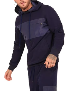 Conjunto de Jogger de algodón/poliéster de alta calidad para hombre, conjunto de dos piezas, aspecto cómodo y elegante, personalizar el chándal Slim Fit - Product Image 3