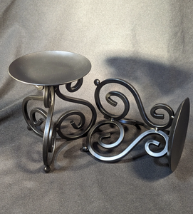 Bougeoirs créatifs en métal avec design de fleurs de luxe pour décor de table à manger romantique pour la décoration de la maison - Product Image 2