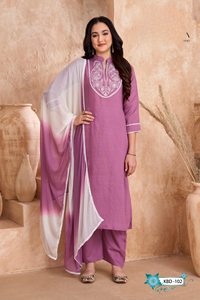 ชุด kurta พิมพ์ดิจิตอลธรรมชาติชุดแฟนซีชุดสีส้ม Palazzo และ dupatta - Product Image 6