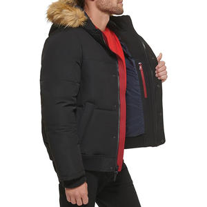 Vêtements d'extérieur Vestes en coton Blouson aviateur au design personnalisé à vendre - Product Image 1