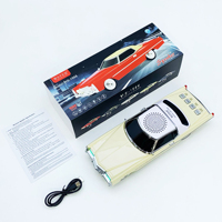 WS-1966 10W Enceinte de karaoké portable mini Bluetooth de bureau avec radio FM, design Cadillac classique vintage