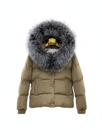Manteau court de luxe en fausse fourrure pour femme, veste d'hiver ultra douce et moelleuse, épaisse et chaude, coupe ajustée, imprimé animal pour temps froid