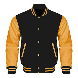 แจ็คเก็ตบอมเบอร์วาร์ซิตี้ผู้ชายแบบกำหนดโลโก้เองได้สำหรับฤดูหนาว พร้อมตำแหน่งโลโก้ด้านหน้า สไตล์ไฮสตรีท ราคาขายส่งจากผู้ผลิต - Product Image 2