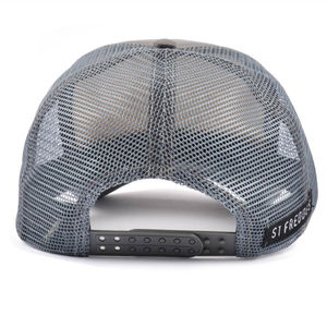 หมวกแก๊ปเบสบอลโฟม5แผงแบบปรับแต่งได้หมวกแก๊ปสปอร์ตทรูคเกอร์พร้อมสีและโลโก้ที่เป็นเอกลักษณ์ - Product Image 3