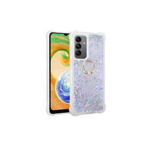 Étui de protection en silicone de qualité supérieure MSRA Milce Series pour Samsung Galaxy A13 5G, coque translucide argentée pour téléphone - Product Image 1