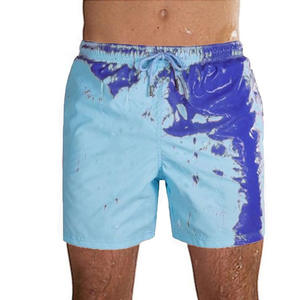 Pantalons de plage pour hommes à séchage rapide en gros rencontrent l'eau et la chaleur changent de couleur Shorts de plage expédition DDP - Product Image 4