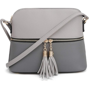 Fashion Women PU Pebbled Leather Messenger Bag Crossbody Style Shoulder Bag for <b>Travel</b> and Shopping - Product Image 3