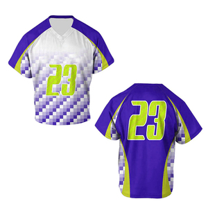 Camiseta de Lacrosse Totalmente Personalizada, 100% Poliéster, Secado Rápido, Impermeable, Venta al por Mayor Directa de Fábrica para Equipos y Ligas, Precio Bajo - Product Image 6