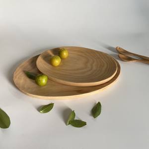 Ensembles d'assiettes en bois de luxe vaisselle durable pour la maison et les restaurants prix de gros ensemble d'assiettes en bois - Product Image 4