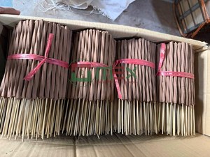 Bâtons d'encens en bois de santal religieux Twist Time 3 5 6 8 12 & 24 heures de combustion longue Bakhoor non parfumé 100% bois - Product Image 5