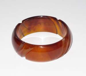 กำไลเรซิ่นสไตล์วินเทจเครื่องประดับที่ได้แรงบันดาลใจในการย้อนยุค - Product Image 5