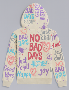 Sweat à capuche en coton uni unisexe-Sweat-shirt épais et chaud pour l'hiver - Product Image 2