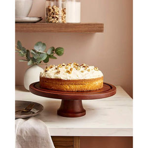Le plus récent support de gâteau de décor à la maison dernière vaisselle en bois porte-gâteau gâteau plateau de service pour une utilisation de mariage à un prix raisonnable - Product Image 5