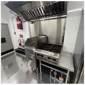 AUTOPARK Remolques de comida rápida de 16 pies de alta calidad Camión de comida totalmente equipado con cocina completa Doner Kebab Carritos de comida móviles a la venta - Product Image 3