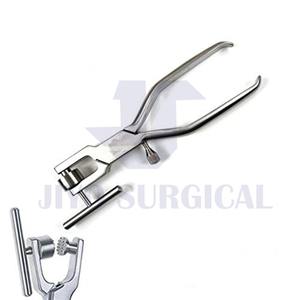 Instrumentos de implante dental Manual de alta calidad de 17 cm 100%, trituradora de huesos y molino dorado CE ISO aprobado - Product Image 4