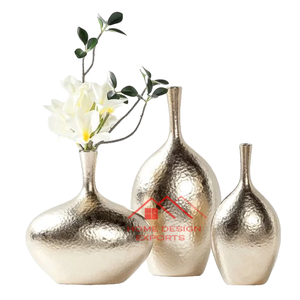 Dernier modèle Design Qualité supérieure Nouveau design Personnalisé Métal Fait à la main Décoration de jardin Mariage Unique Floor Flower Vase - Product Image 6