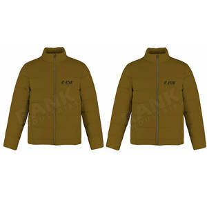 Chaqueta Acolchada para Hombre con Estilo, Material Suave que Brinda una Sensación Cómoda, Chaqueta Acolchada para Uso Diario - Product Image 4