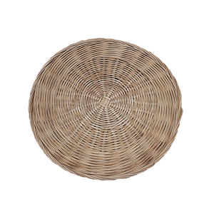 Artex Dong Thap Handmade Eco-Friendly Thin Round Rattan Charger Plate <b>Dinner</b> <b>Mat</b> for Home Decor - Product Image 3