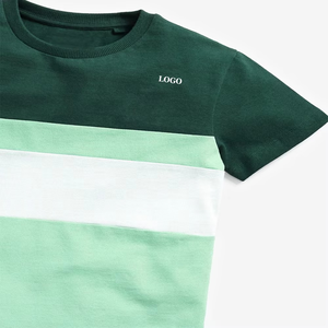 Wholesale Cotton/polyester Fabric <b>Boys</b> Loose T Shirt Customized Your Own Logo Design T Shirts For Men O-Neck Short Sleeve - Product Image 4